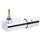 Danfoss - VHX/RAX equerre monopoint bitube Chromé