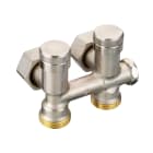 Danfoss - RLV-K Repartiteur équerre pour radiateur 1/2 femelle