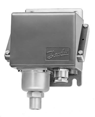 Danfoss - Pressostat, KPS31 Plage de pression de régulation: 0.00 - 2.50, Différentiel [ba