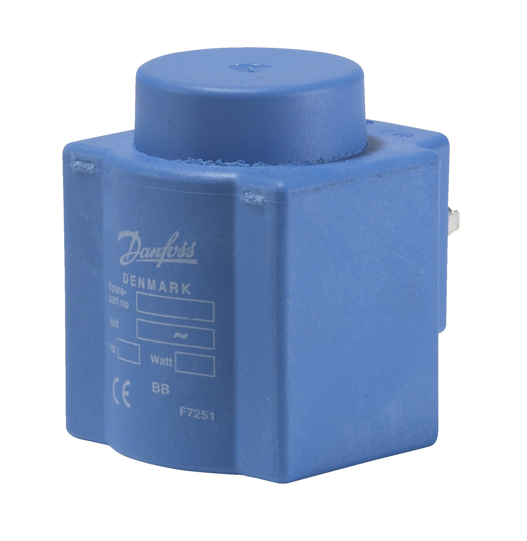 Danfoss - Bobine d'électrovanne, BB024D, Cosse DIN Racc. Élect.: Cosse DIN, Indice de prot