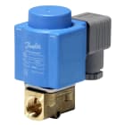Danfoss - Vanne solénoïde, EV210B, G, 1/8, FKM, NF Homologation: CE; , Matériau du corps: