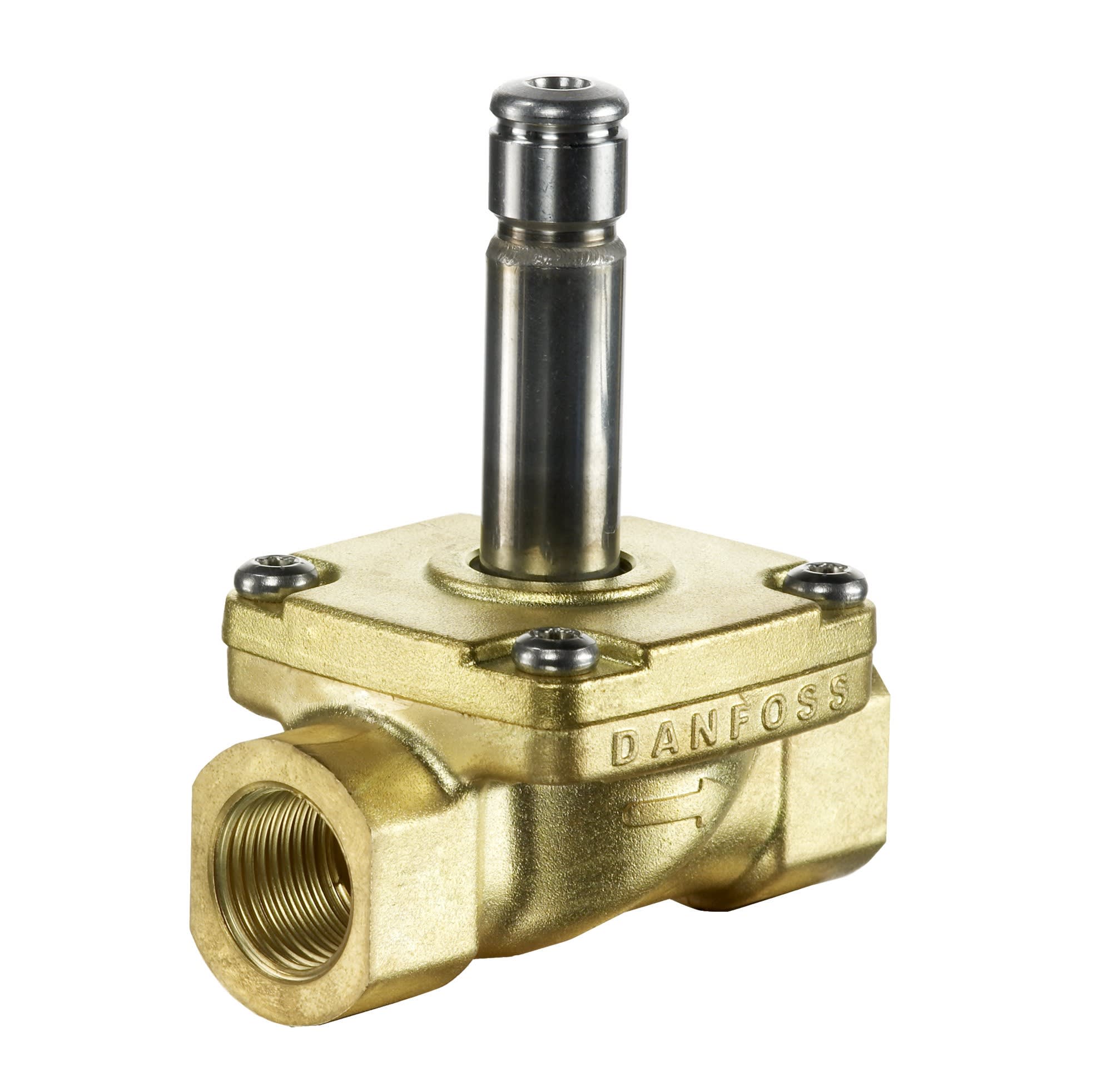 Danfoss - Vanne solénoïde, EV260B, G, 1/2, PTFE, NF Homologation: CE, Matériau du corps: L