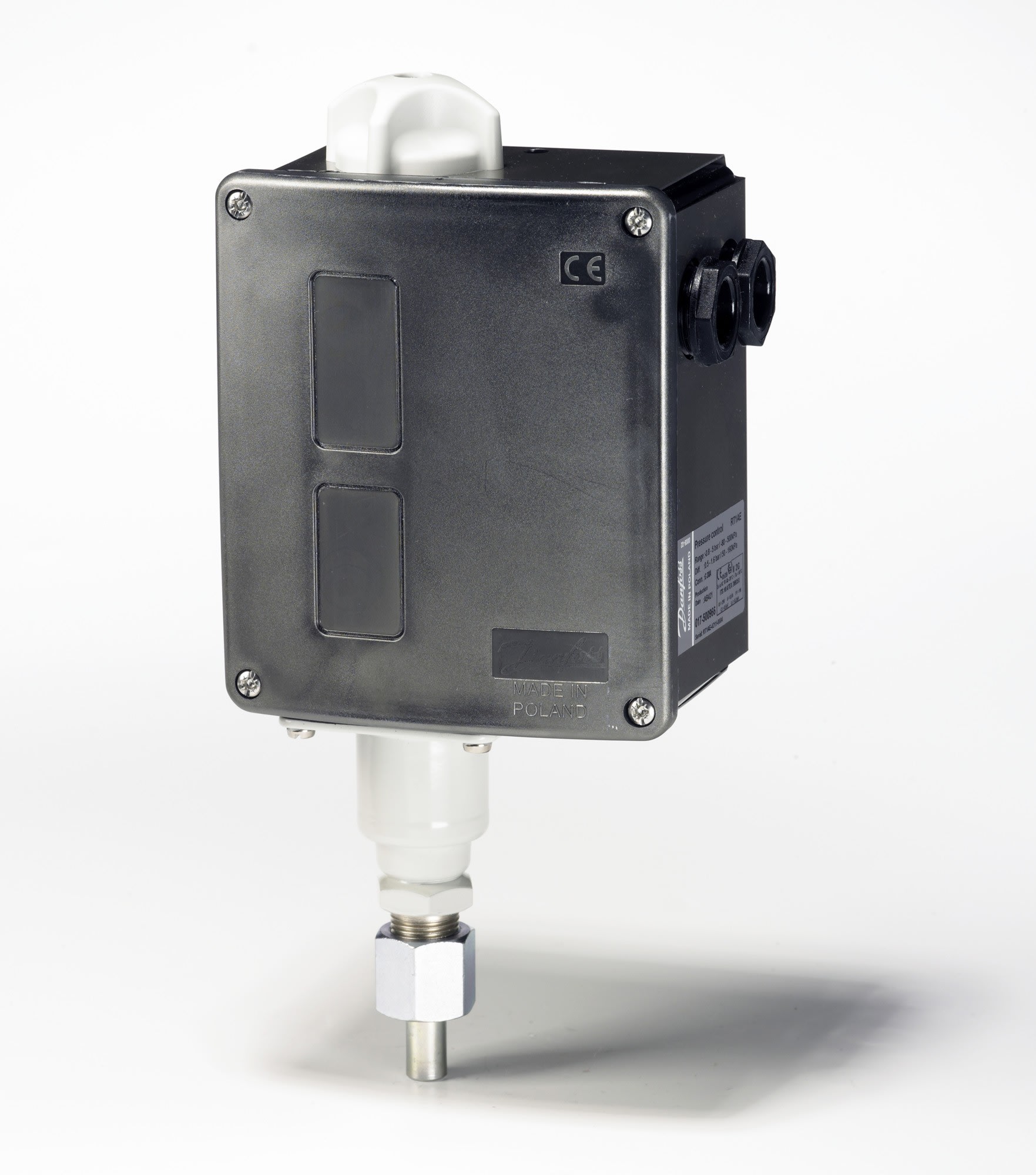 Danfoss - Pressostat, RT1AE Plage de pression de régulation: -0.80 - 5.00, Différentiel [b