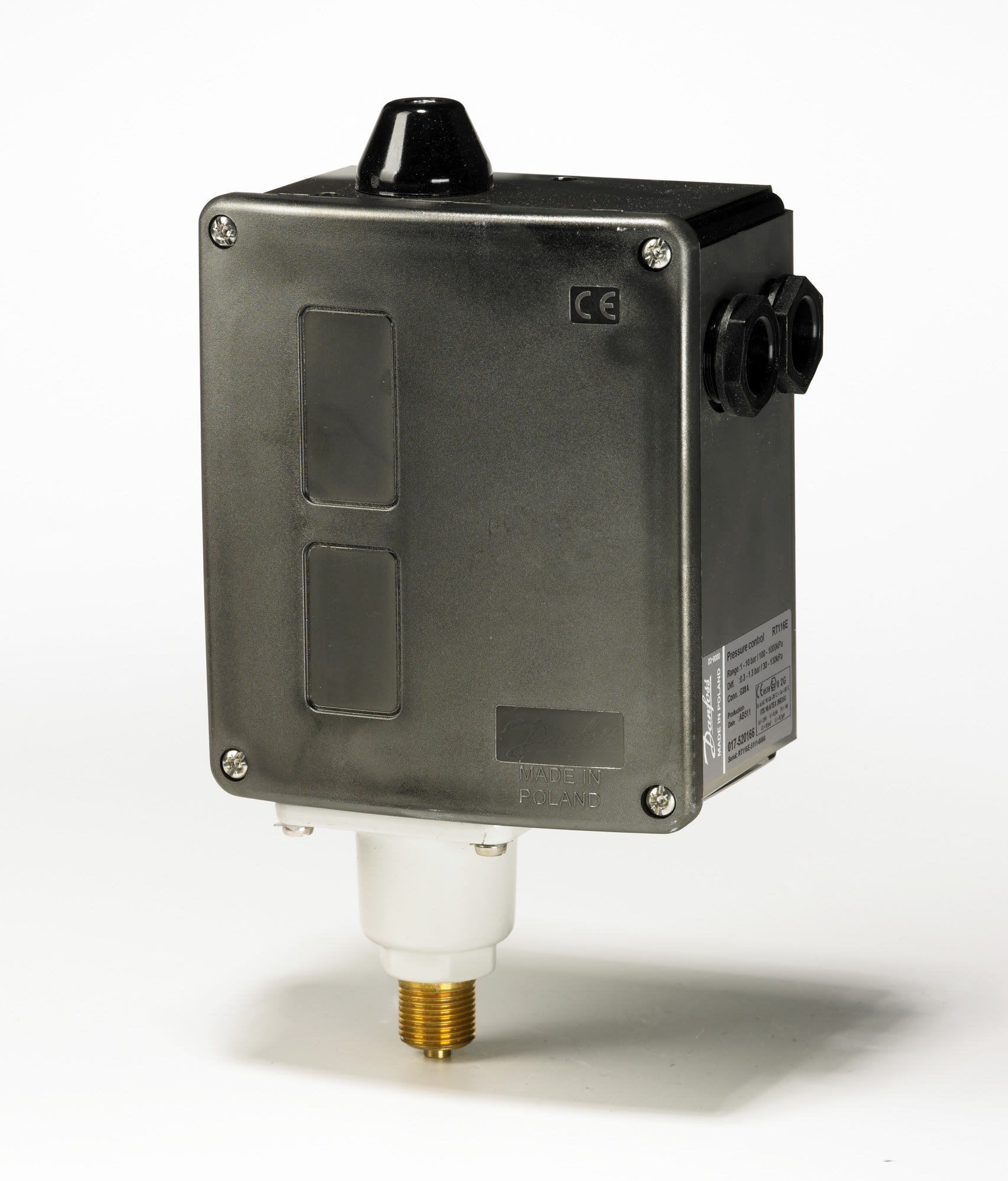 Danfoss - Pressostat, RT121E Réarmement: Auto, Fonction du contact: SPDT or