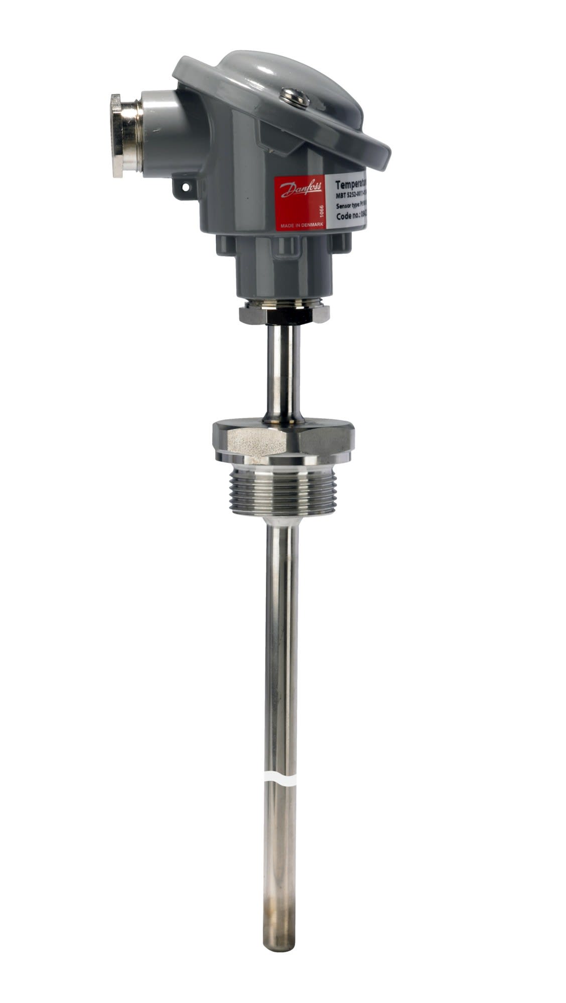 Danfoss - Sonde de température, MBT 5252, 50 mm, G1/2, ISO 228-1-A Plage de températures [