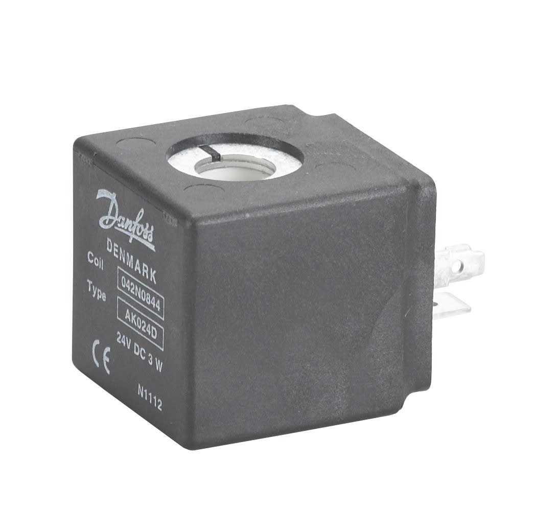 Danfoss - Bobine d'électrovanne, AK024D, Cosse DIN Racc. Élect.: Cosse DIN, Indice de prot