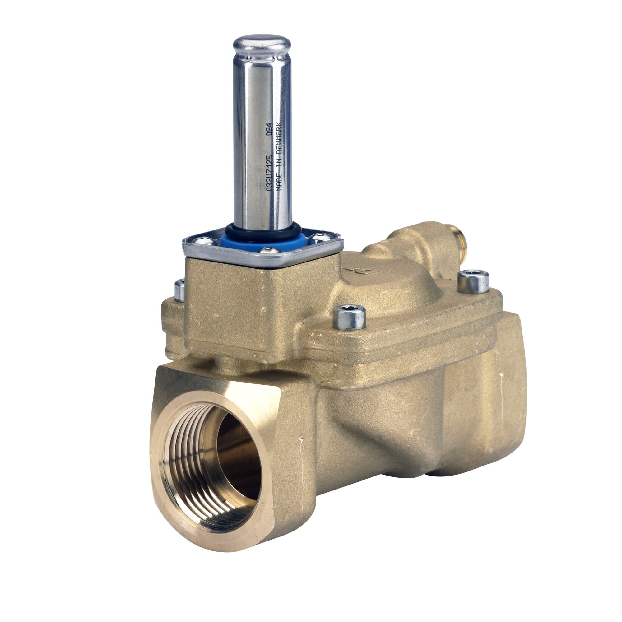 Danfoss - Vanne solénoïde, EV220B, G, 1, FKM, NF Matériau du corps: Laiton, Fonctionnement