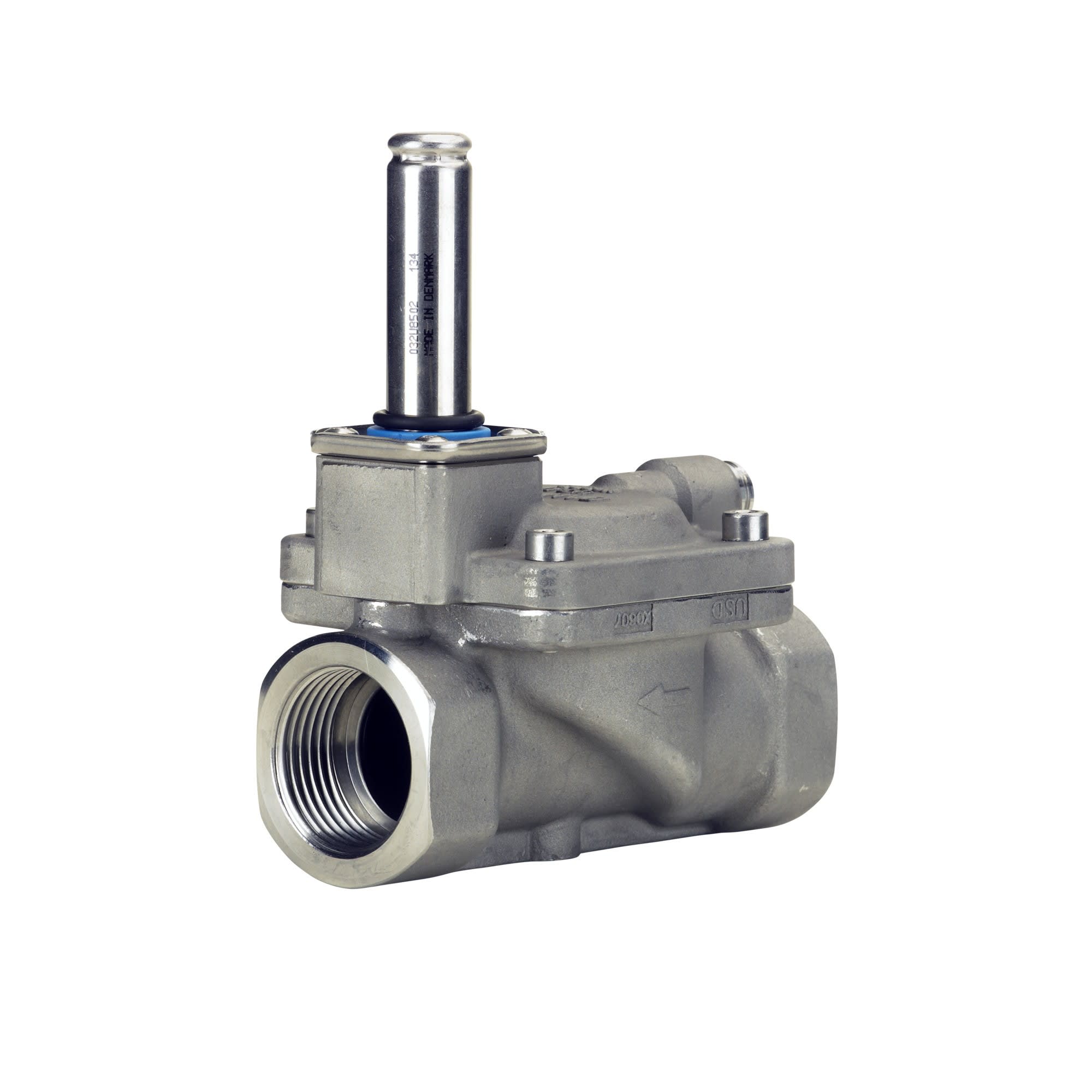 Danfoss - Vanne solénoïde, EV220B, G, 1, FKM, NF Matériau du corps: Acier inoxydable, Fonc