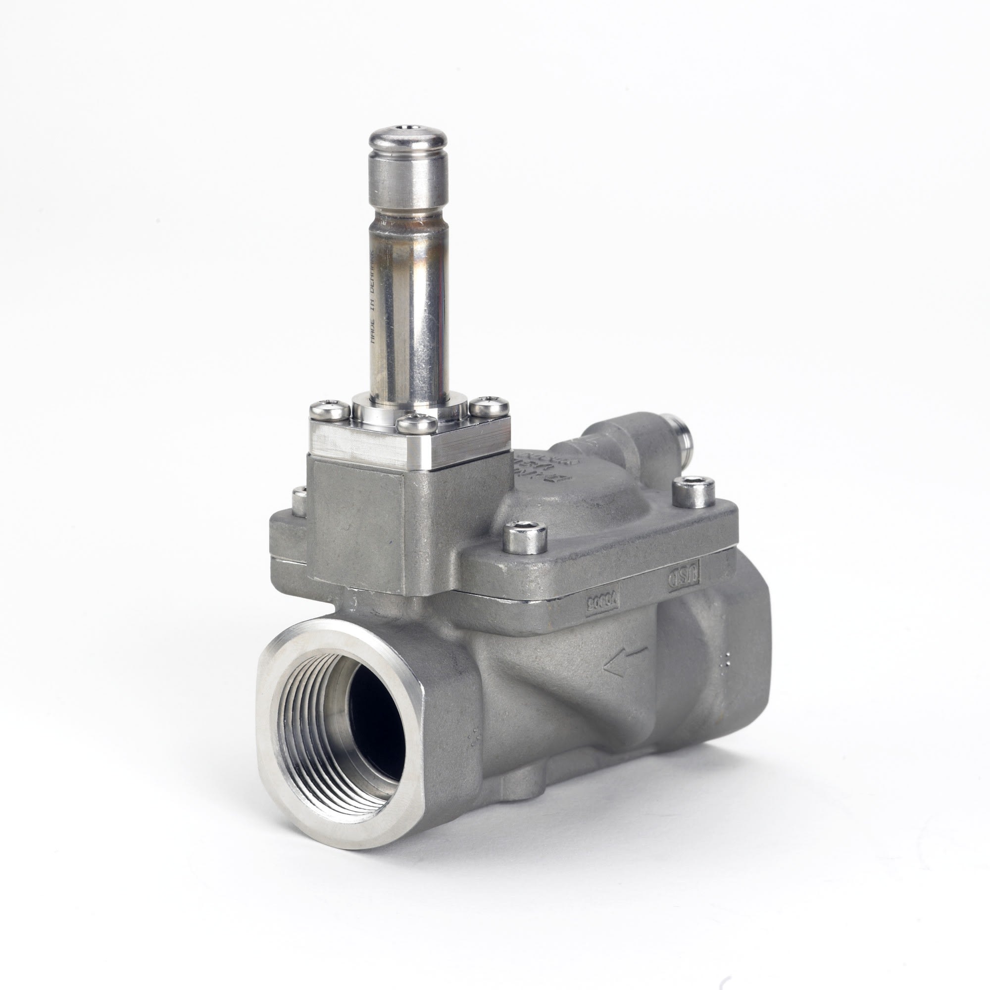 Danfoss - Vanne solénoïde, EV222B, G, 1, FKM, NF Matériau du corps: Acier inoxydable, Fonc