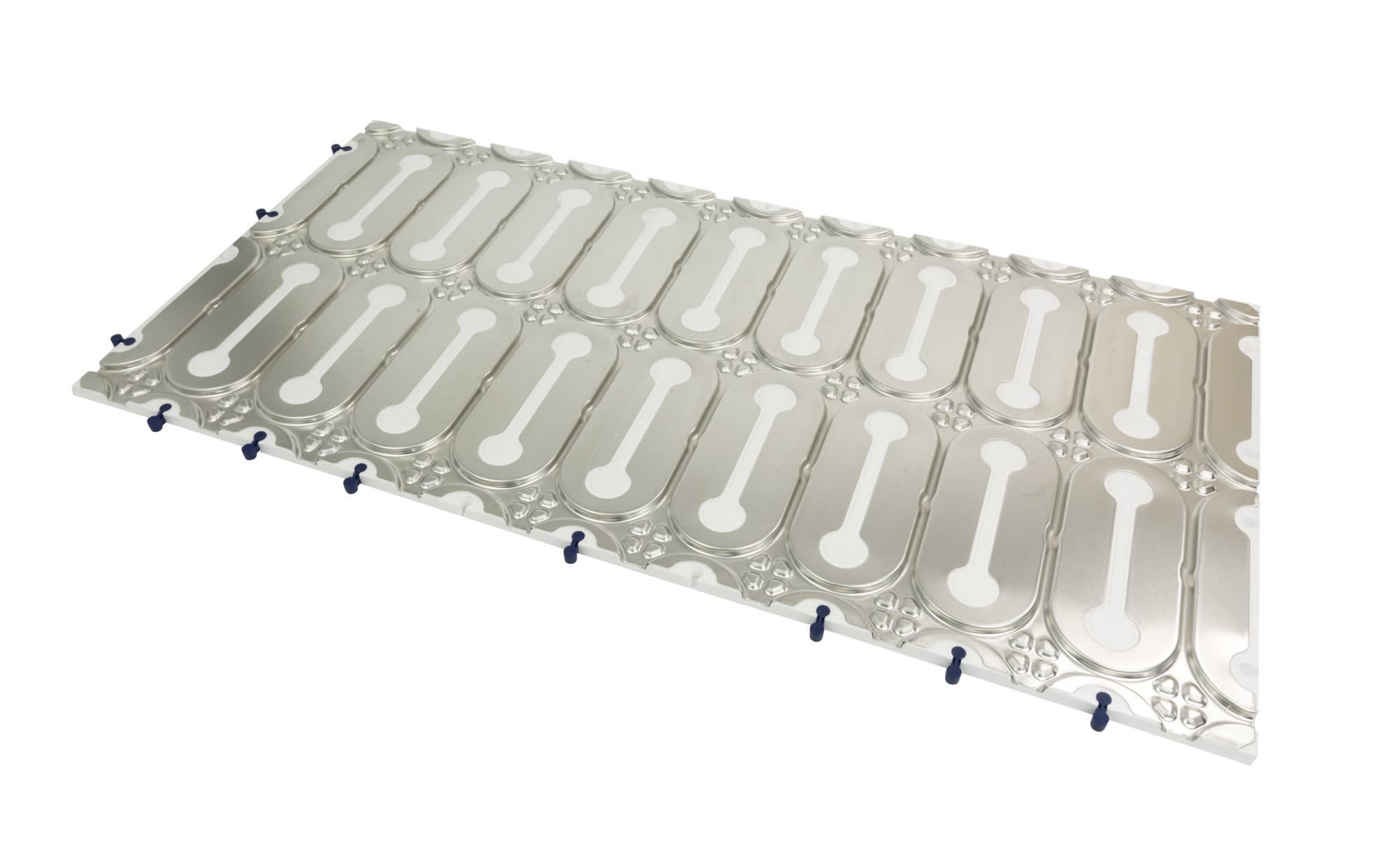 Danfoss - Reflect? 4 Plaques 2m² EPS 12mm + alu 0.8mm 50x100cm ép. 13 mm 0,26m² K/W