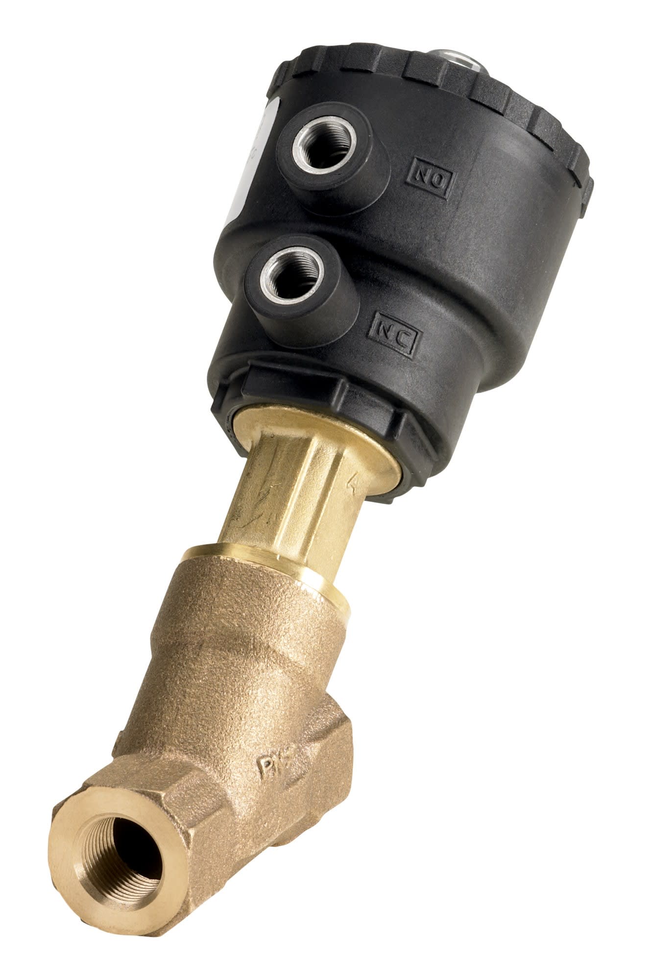 Danfoss - Vanne pilotée à siège incliné, AV210A, G, 1/2, PTFE, NF Matériau du corps: Bronz