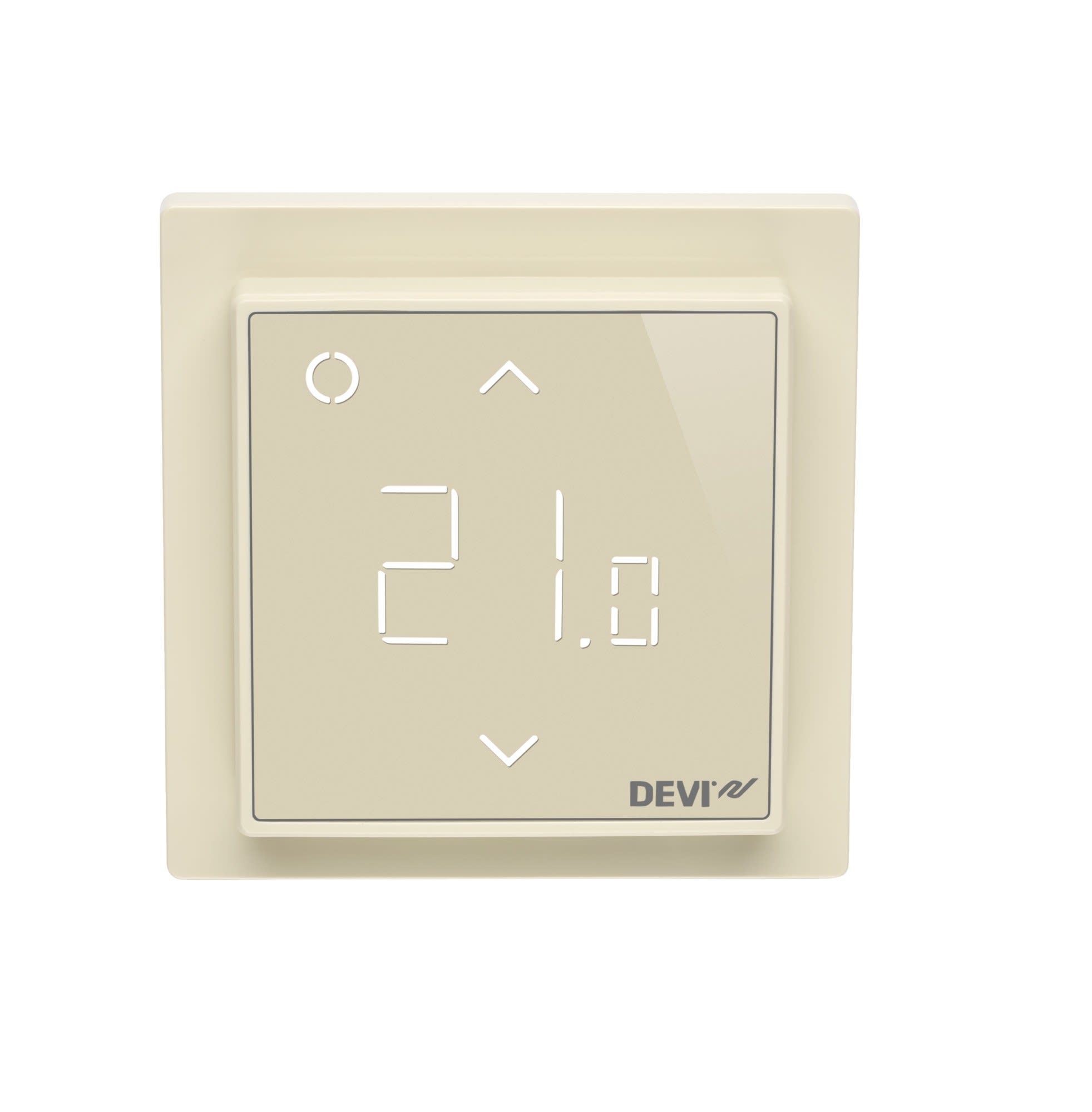 Danfoss - Thermostat DEVIreg? Smart, Wi-Fi, 16A, IP21, sonde NTC, réglage 5-35°C, RAL 1013