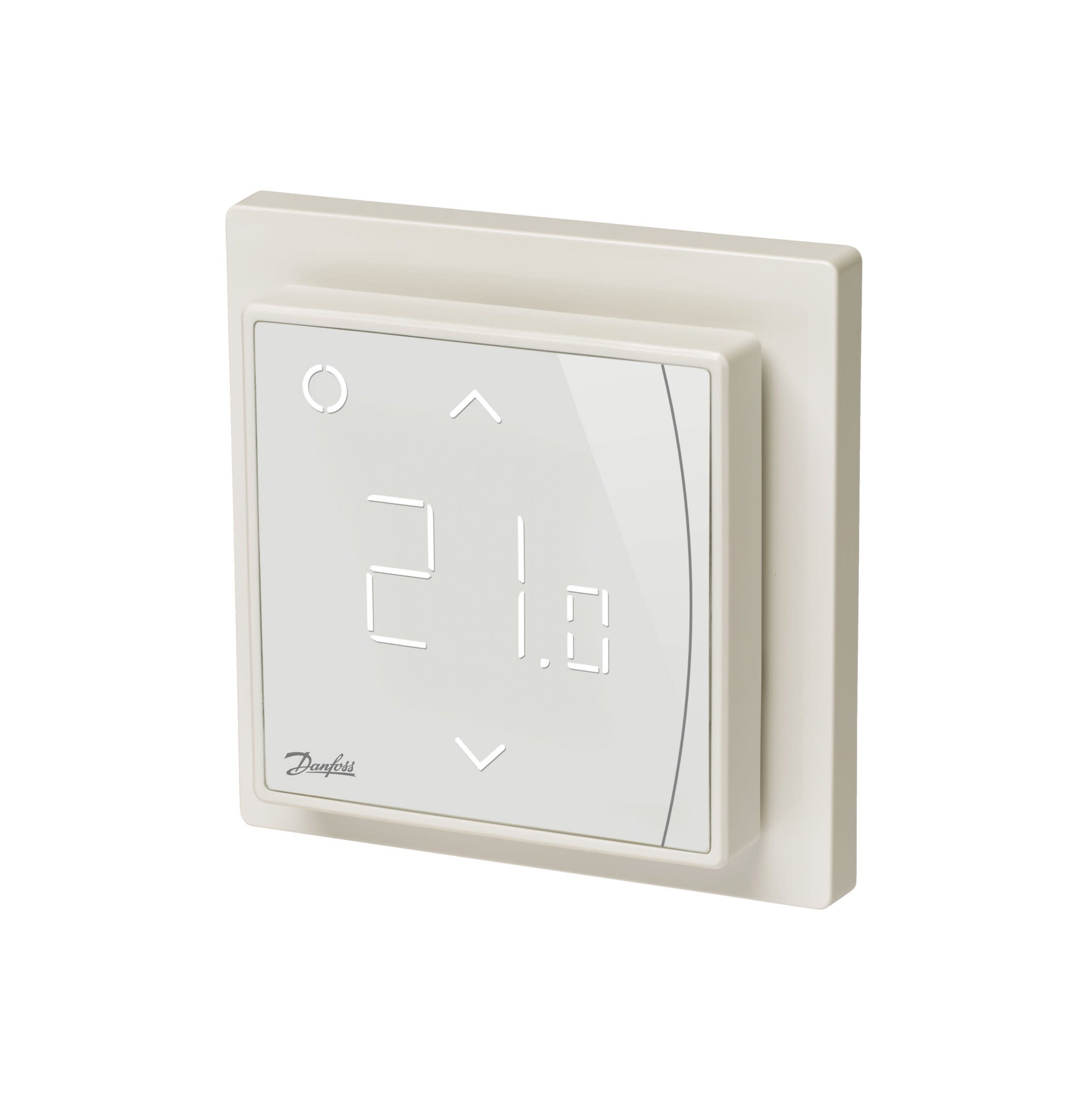 Danfoss - Thermostat ECtemp? Smart, Wi-Fi, 16A, IP21, sonde NTC, réglage 5-35°C, RAL 9016