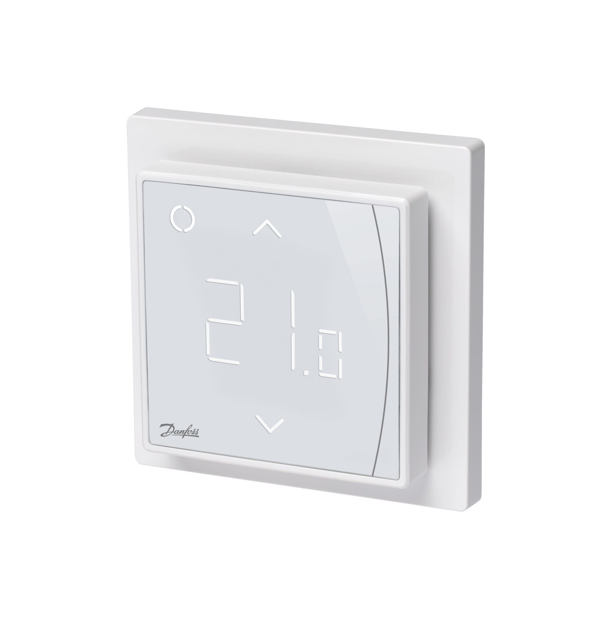 Danfoss - Thermostat ECtemp? Smart, Wi-Fi, 16A, IP21, sonde NTC, réglage 5-35°C, RAL 9010