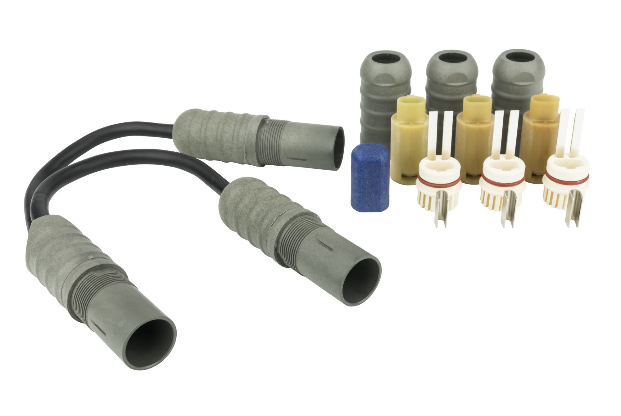 Danfoss - Connecto T 250V 16A IP66, dérivation en T+ 1 terminaison, pour autorégulant (B)