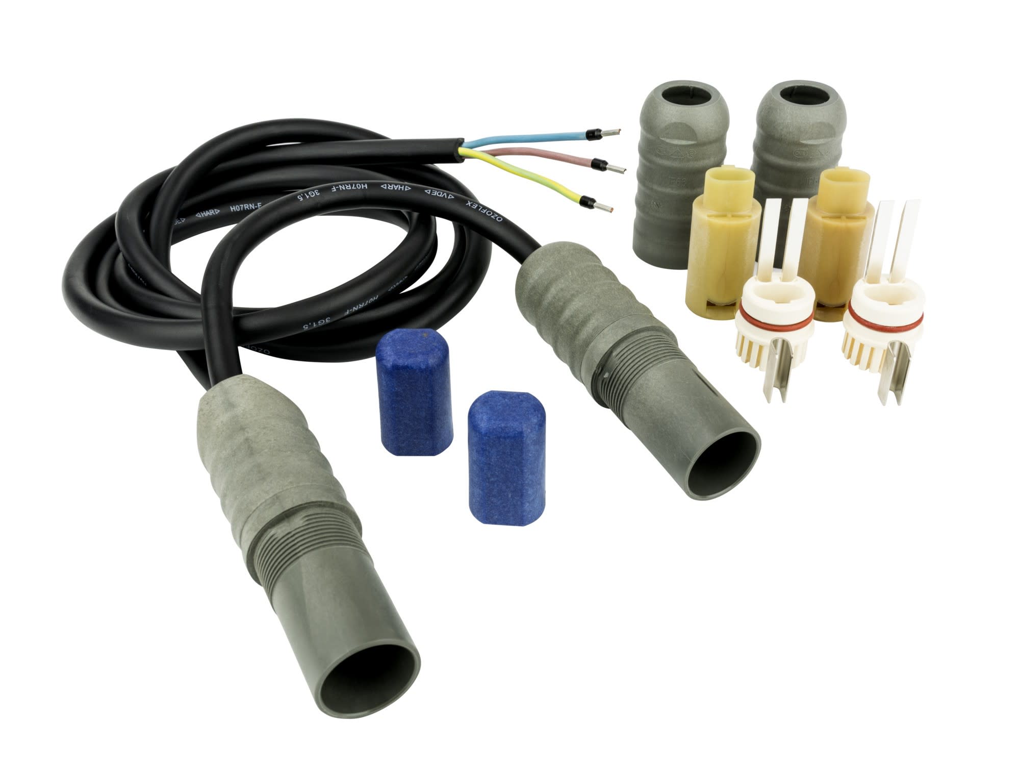 Danfoss - Connecto TE2 250V 16A IP66 2 câbles chauffants alim.+2 term. Autorégulant (B)