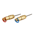 Danfoss - rallonge prise de mesure P1 (rouge) / P2 (bleue) pour vannes AB-QM DN 40-250 mon