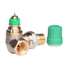 Danfoss - RA-DV robinet autoéquilbrant DN 15, angle à gauche, 1/2" plage 20 à 125l/h Dp ma