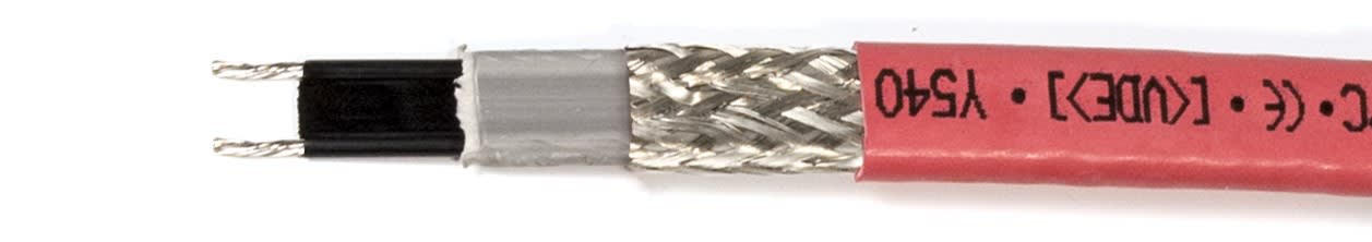 Danfoss - DEVIpipeguard? 25 LSZH, câble rouge, touret de 750 m, 230V, 25W/m à 10°C, IPX7