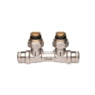 Danfoss - RLV-KDV H-piece valve 1-2 angle right