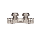 Danfoss - RLV-KDV H-piece valve 3-4 angle right