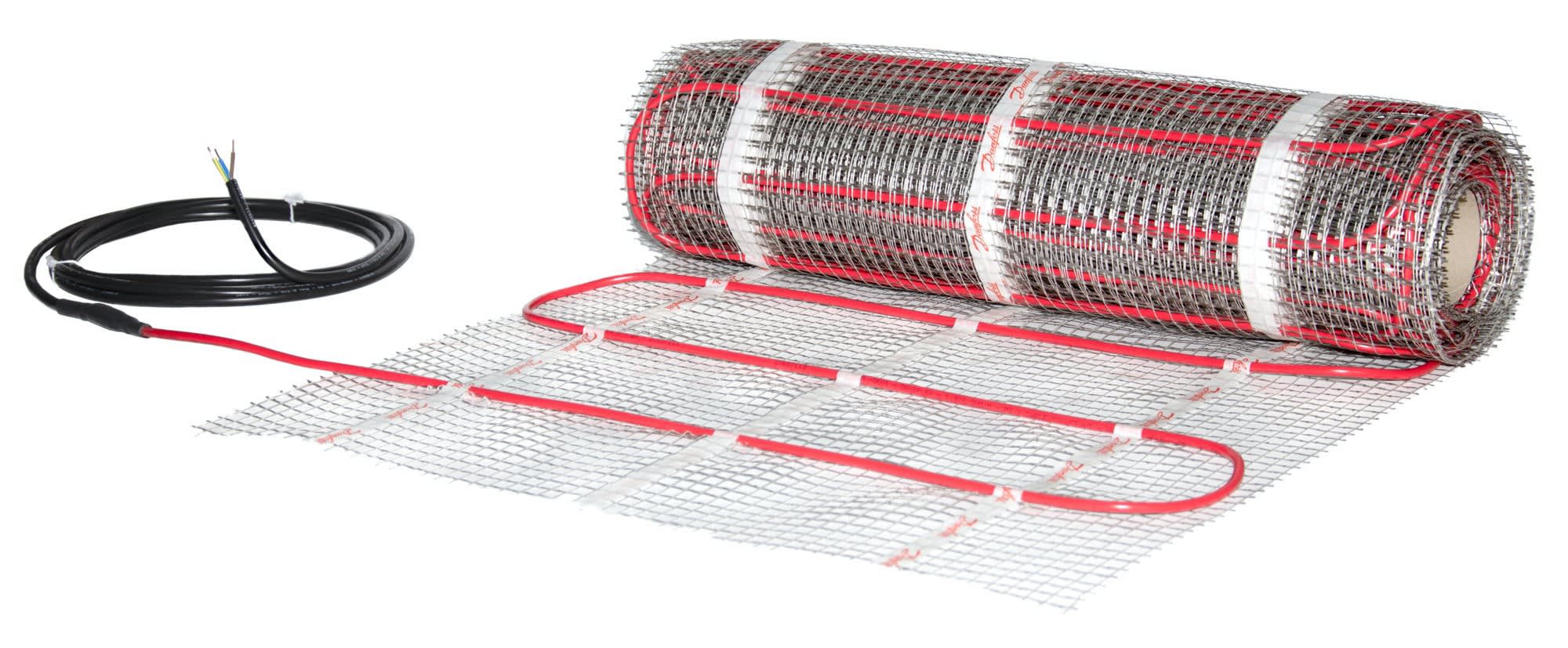 Danfoss - ECflex 100T 1630 W 230 V 100 W/m² 16.20 m² 21.60 m x 0.8 m LF de 4.0 m