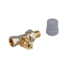 Danfoss - RA-FN 10 corps de robinet à Kv fixe DN 10 3/8", droit dimensions NF