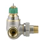 Danfoss - RA-DV robinet autoéquilbrant DN 10, angle à gauche, 3/8" plage 20 à 125l/h Dp ma