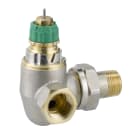 Danfoss - RA-DV robinet autoéquilbrant DN 10, angle à gauche, 3/8" plage 20 à 125l/h Dp ma