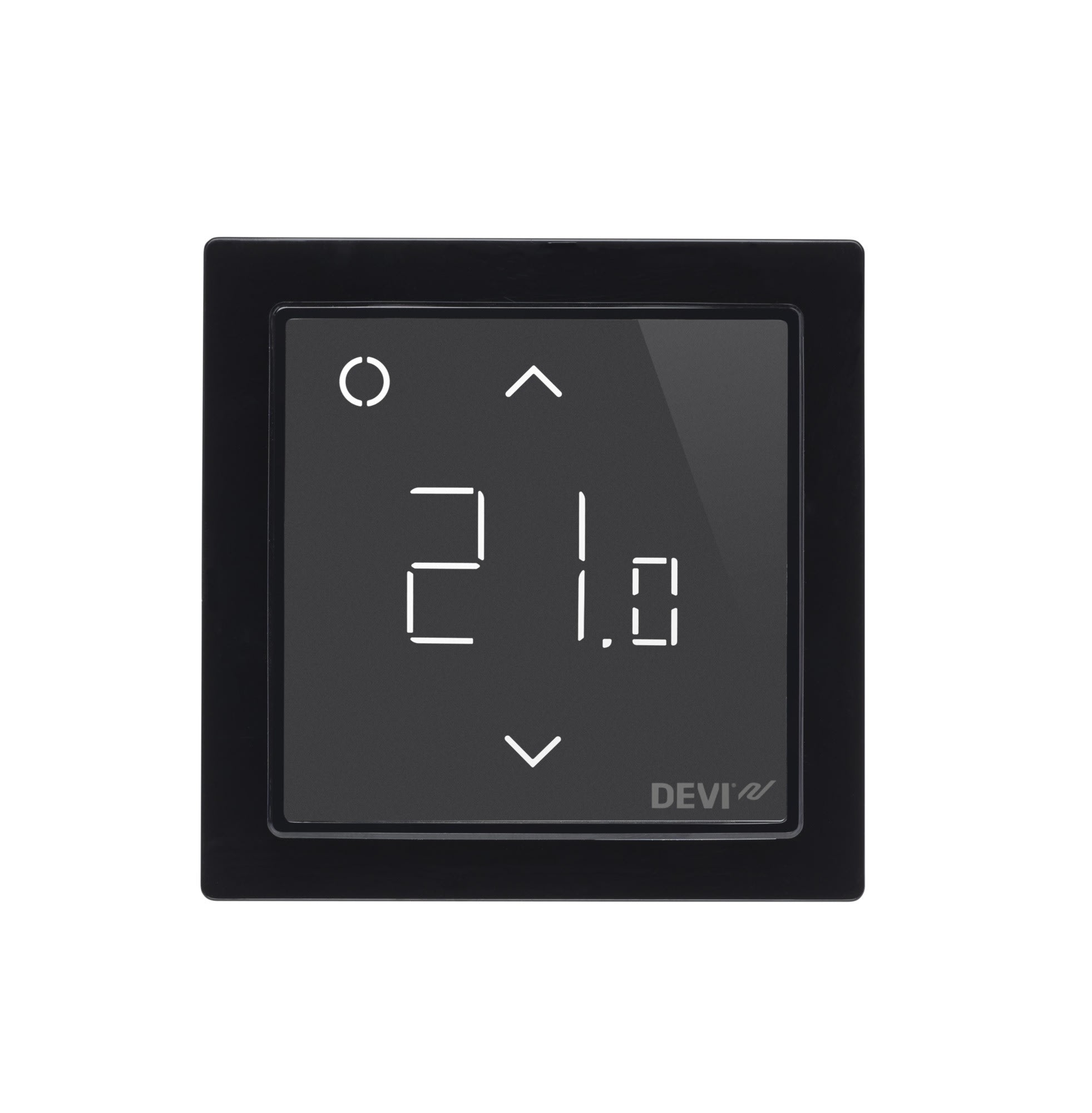 Danfoss - Thermostat DEVIreg? Smart, Wi-Fi, 16A, IP21, sonde NTC, réglage 5-35°C, RAL 9005