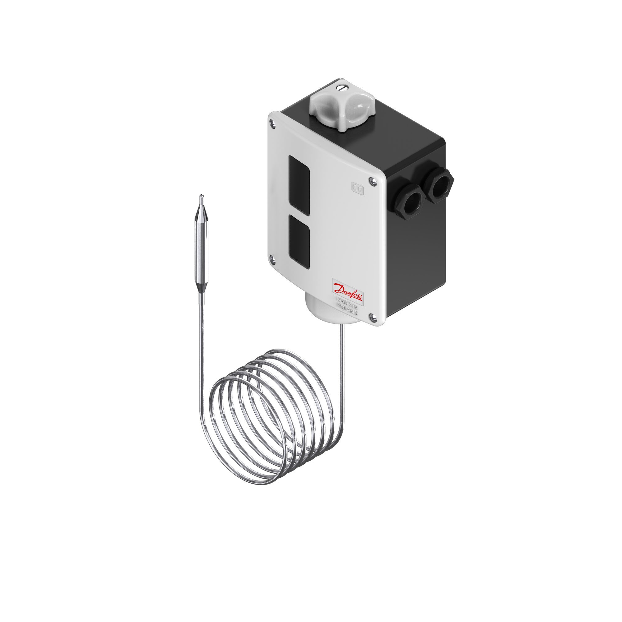 Danfoss - Thermostat, RT26 Plage de températures [°C]: -5 - 50, Réarmement: Auto, Fonction