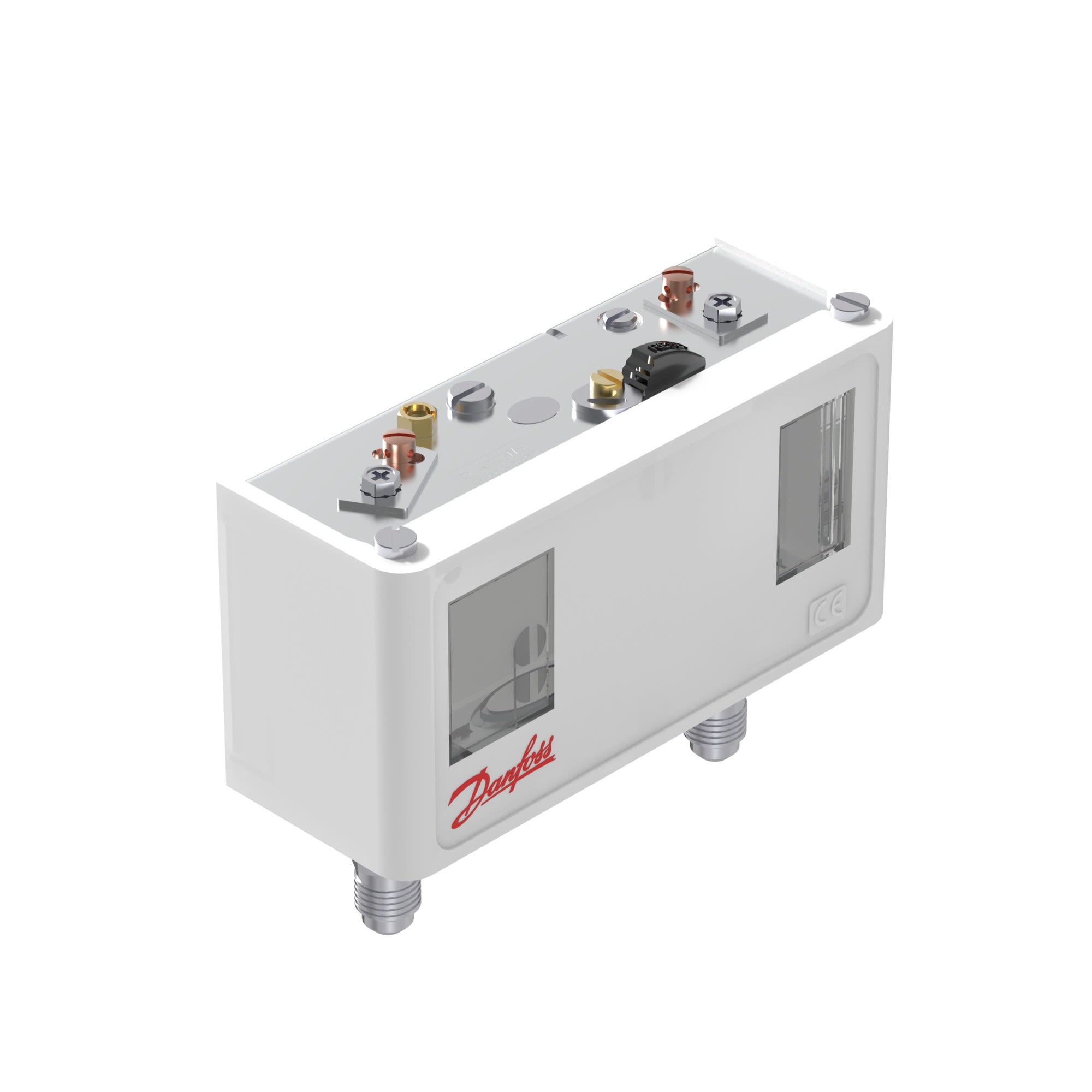 Danfoss - Pressostat, KP17WB Press de rég du côté gauche: -0.20 - 7.50, Régulation côté dr