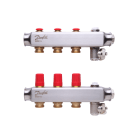 Danfoss - SSM-3 Collecteur inox 3+3 avec préréglage de débit, T° max 90°C, Pmax 10b, Dp ma