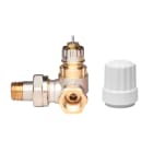 Danfoss - RA-IN 10 corps de robinet à Kv réglable , 3/8" angle à droite du radiateur