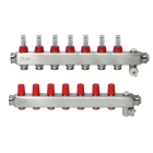 Danfoss - SSM-7 collecteur inox 7+7 avec débitmètres