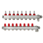 Danfoss - SSM-8 collecteur inox 8+8 avec débitmètres