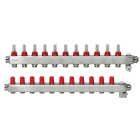 Danfoss - SSM-11 collecteur inox 11+11 avec débitmètres