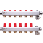 Danfoss - SSM-6 Collecteur inox 6+6 avec préréglage de débit, T° max 90°C, Pmax 10b, Dp ma