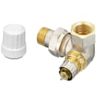 Danfoss - RA-IN 15 corps de robinet à Kv réglable , 1/2" angle à gauche du radiateur