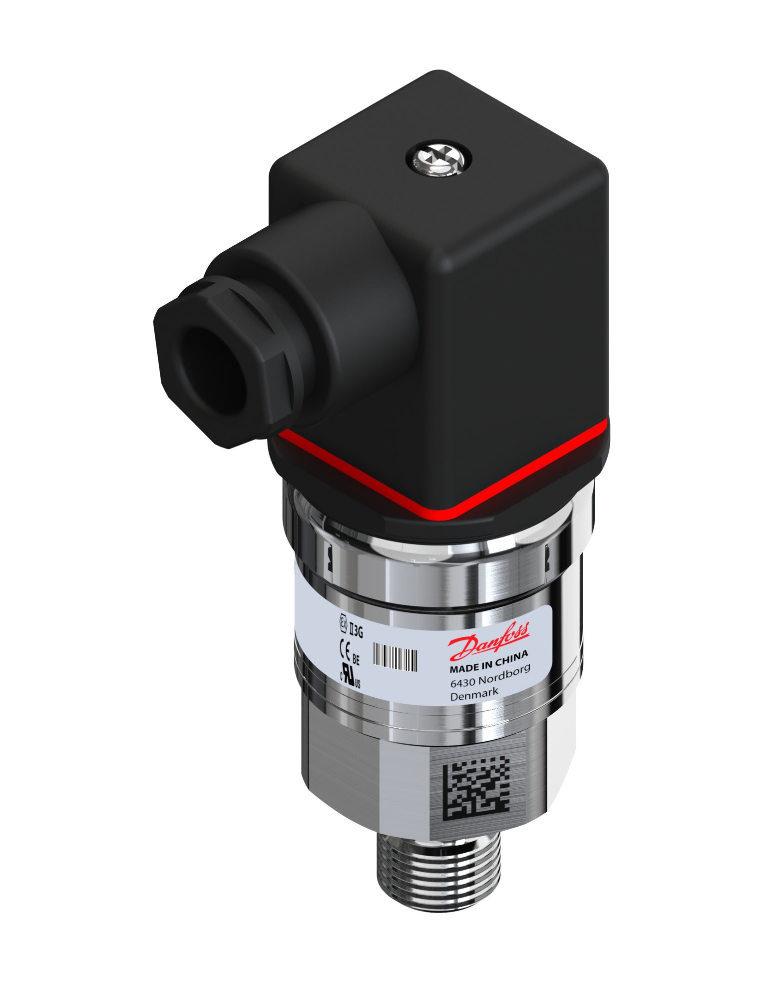 Danfoss - Transmetteur de pression, MBS 3050, 0.00 bar - 160.00 bar, 0.00 psi - 2320.60 ps
