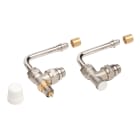 Danfoss - kit hydrocâblé HC-RE 75mm PER 12 à glisser RA-IN équerre + RLV-S avec coude orie