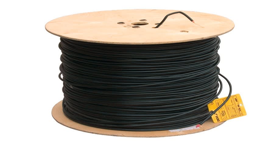 Danfoss - DEVIsnow touret 0,055 Ohm/m,U = 300/500V, Biconduct, 30W/m max, resist UV, IPX7