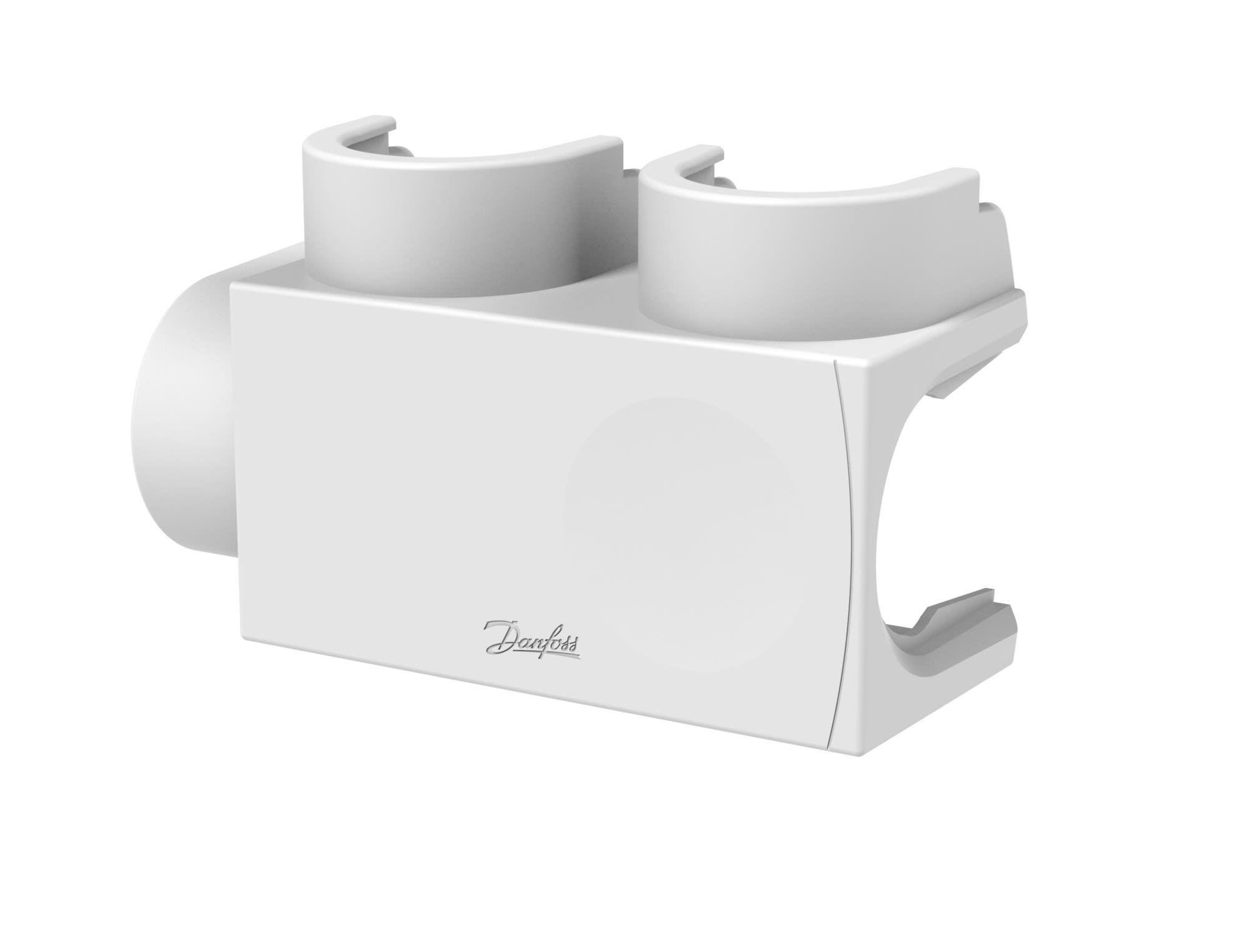 Danfoss - VHS Cache ANG Droite COLLAR blanc RAL9016
