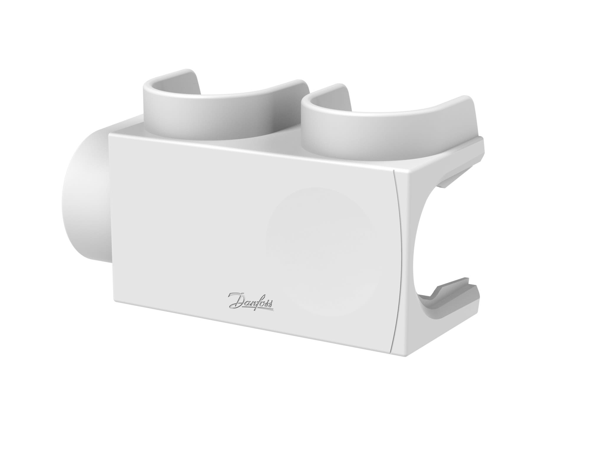 Danfoss - VHS Cache ANG Droite blanc RAL9016