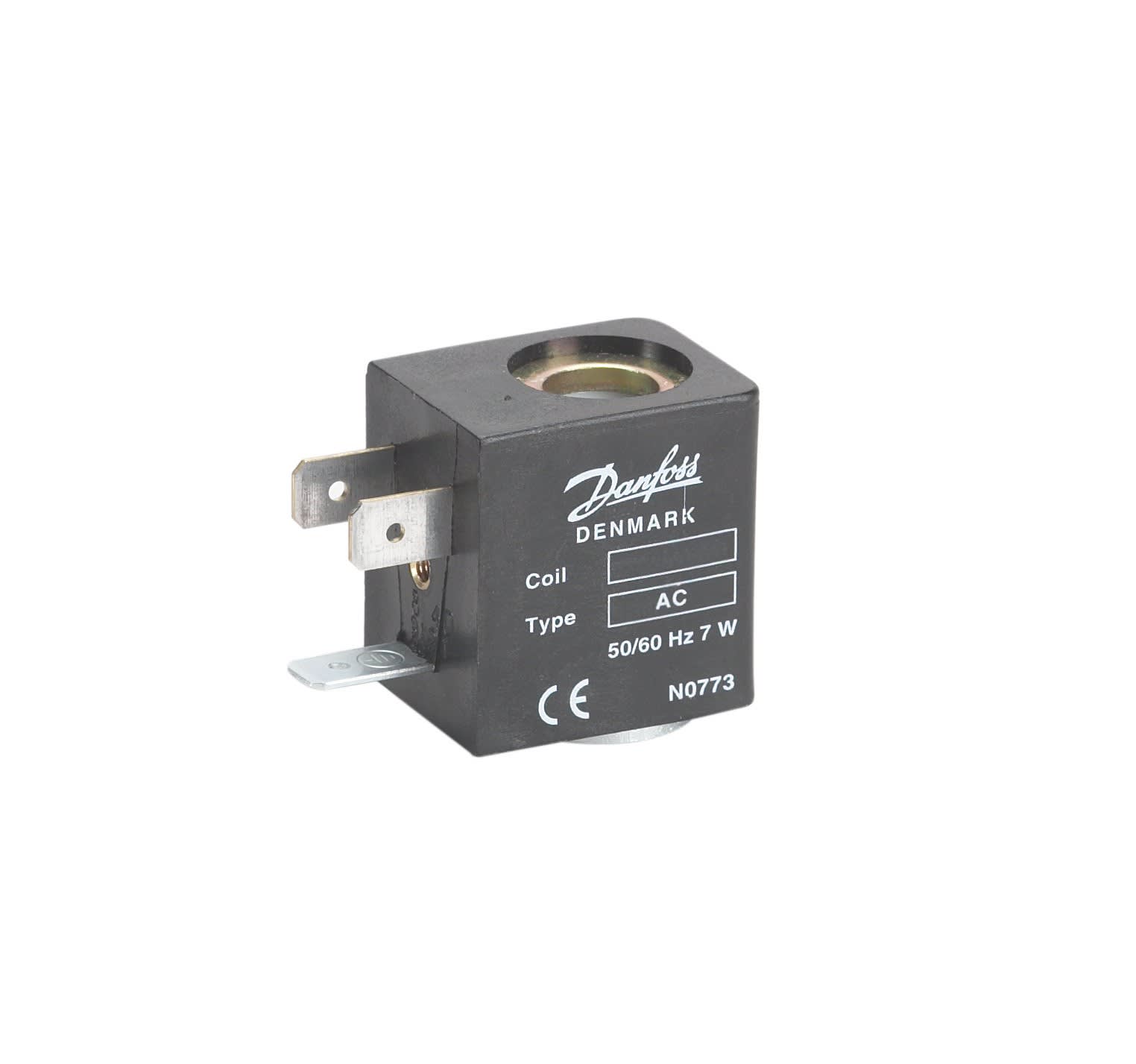 Danfoss - Bobine d'électrovanne, AC230C, Cosse DIN, 230 V Racc. Élect.: Cosse DIN, Tension