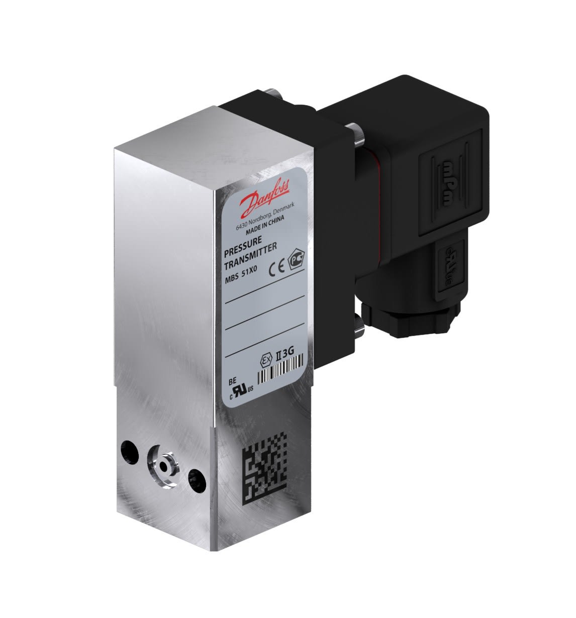 Danfoss - Transmetteur de pression, MBS 5100, 0.00 bar - 40.00 bar, 0.00 psi - 580.15 psi