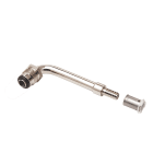 Danfoss - Coude rotatif 45mm pour tube PER12, à sertir. Permet de transformer un corps de
