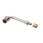 Danfoss - Coude rotatif 45mm pour tube PER12, à glisser. Permet de transformer un corps de