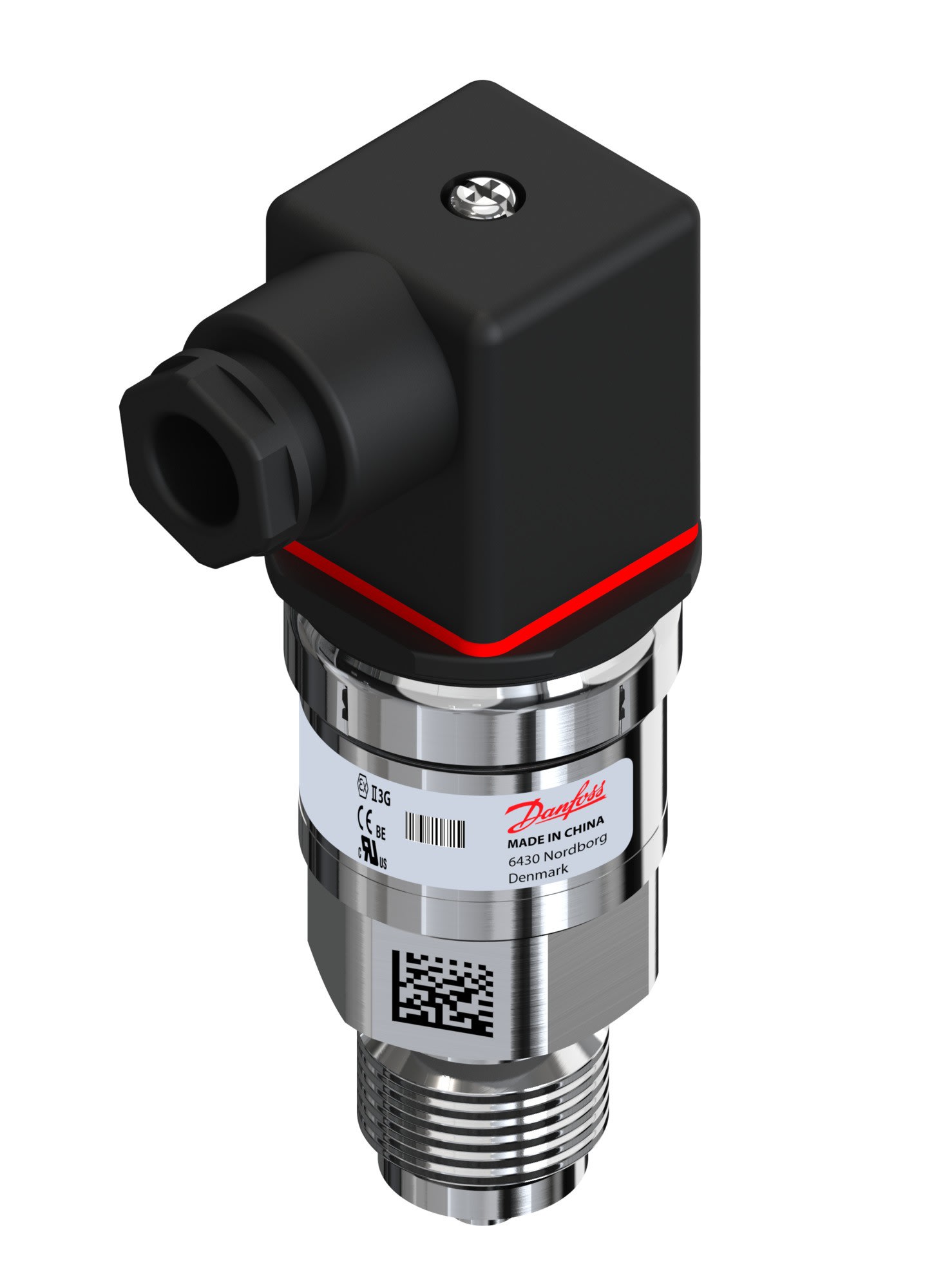 Danfoss - Transmetteur de pression, MBS 3200, 0.00 bar - 6.00 bar, 0.00 psi - 87.02 psi Pr