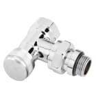 Danfoss - RLV Coude de réglage chromé 1/2".